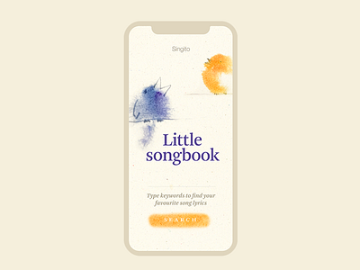 Let's sing together app beautifulthursdaychallenge design designinspiration illustration mobileapp uichallenge