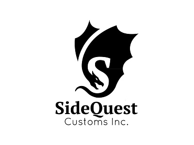 sidequest customs dragon logo