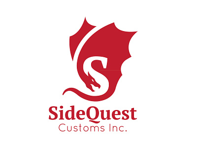 sidequest customs dragon dragon logo tabletop