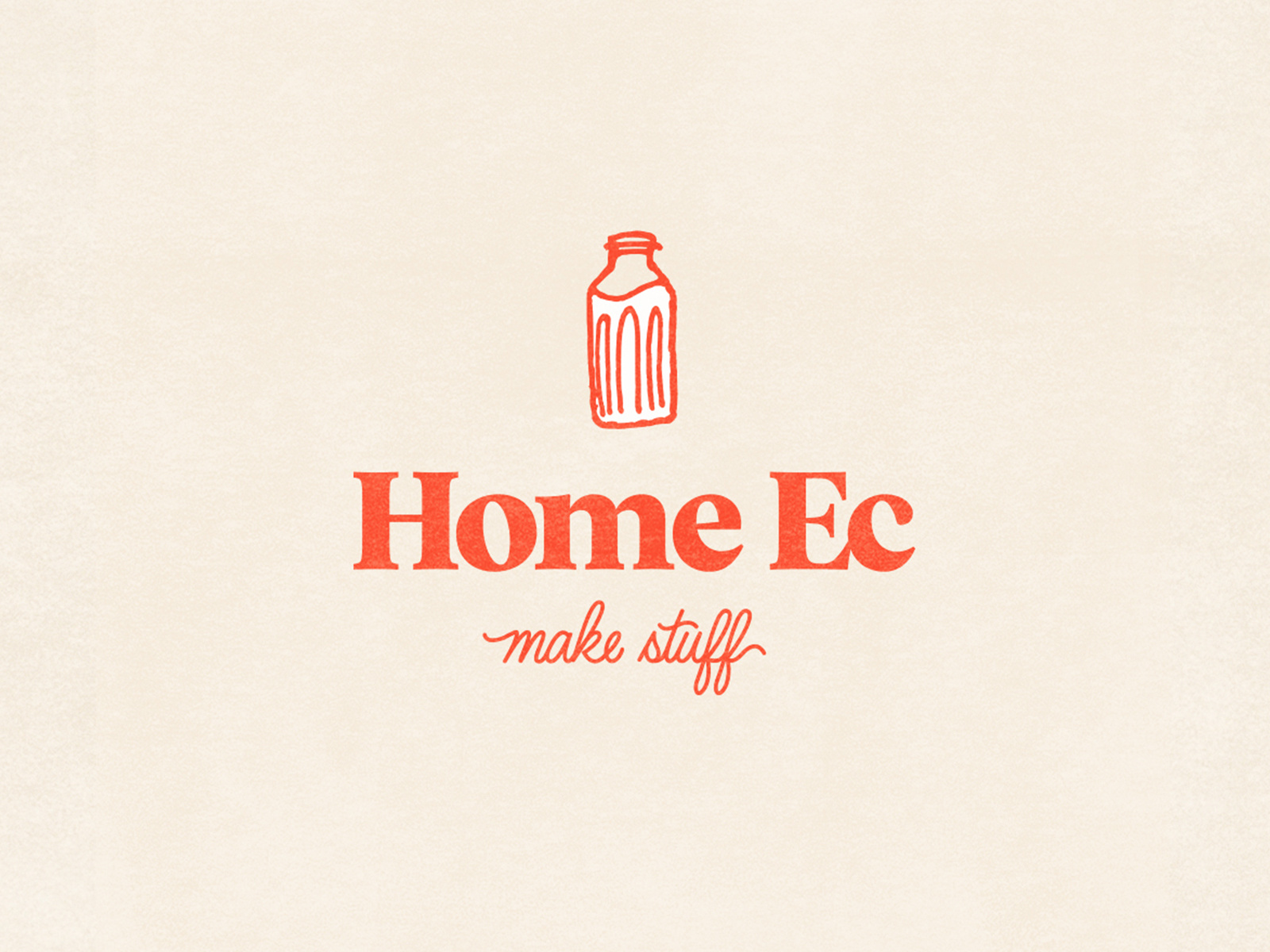 Home Ec Logo Design by Julie Eckert on Dribbble