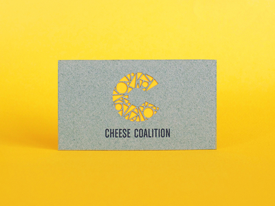 Cheese Coalition Business Cards brand brand identity branding business cards cards cheese coalition design identity print