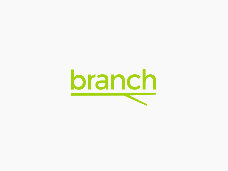 Branch Logo Design by Julie Eckert on Dribbble