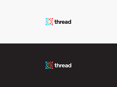 Thread Brand Identity & Digital blockchain brand brand design brand identity branding color palette community connection design digital identity logo logo design mark