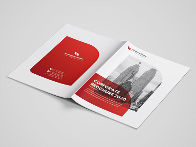 Corporate or Business Brochure Template branding graphic design presentation