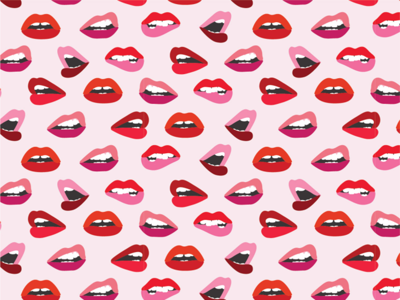 Lip Illustrations by Shannon Flaherty on Dribbble