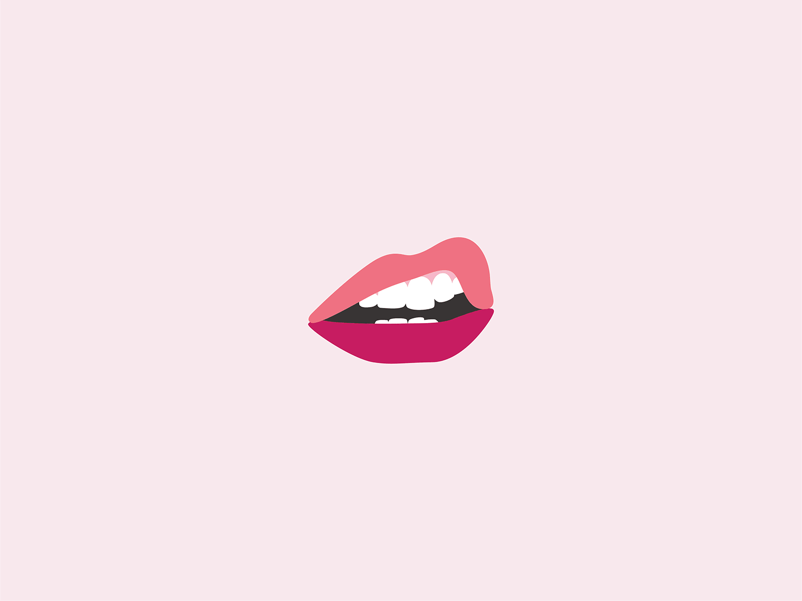 Lip Illustrations beauty design gif graphicdesign illustration illustrator lips lipstick pattern