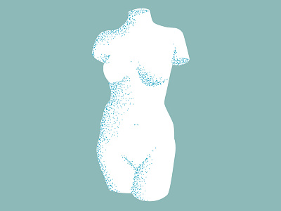 goddess statue ancient greece archaeology blue and white design body classic debut greek gods illustration illustrator nudeart statue vector woman