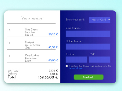 Credit card check out screen affinitydesigner checkout credit card design digital form payment screen ui uidesign uxui