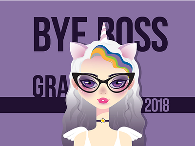 Bye Boss character design design illustration vector