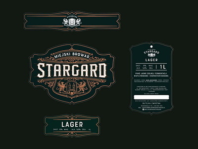 Logos and labels for Mircrobrewery & restaurant beer calligraphy hand lettering label lettering logo logotype packaging print type typography