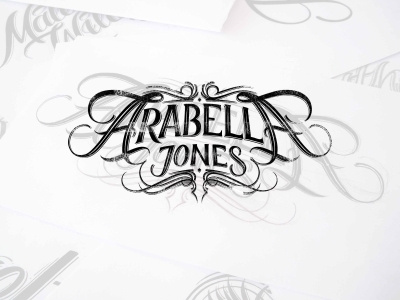 Arabell Jones Handlettering Logo