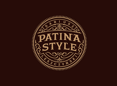 Patina Style branding calligraphy hand lettering handlettering lettering logo logotype type typography vintage