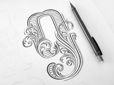 9 Revision 2 branding calligraphy drawing hand lettering identity lettering logo logotype sketch type typography
