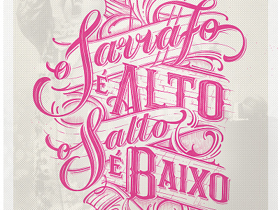 CP + B Sao Paulo advertising calligraphy custom lettering drawing handlettering ink poster sketch typography