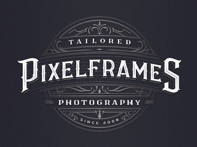 Pixelframes calligraphy handlettering handmade letterin lettering logo logotype mark photography typography