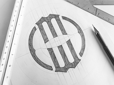 Personal Logo calligraphy gold handlettering handmade lettering logo logotype mark sign tattoo type typography