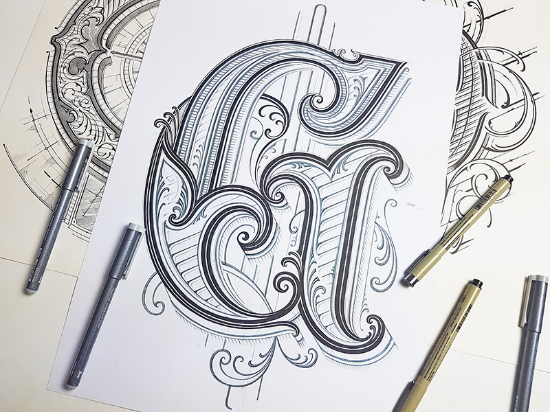 How To Sketch Unique Lettering Pieces — Efdot Studio