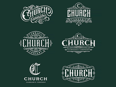 Logos and marks for the cannabis brand