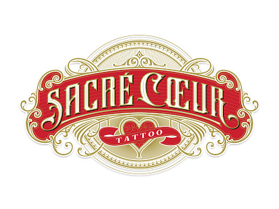 Sacre Coeur Tattoo Logo