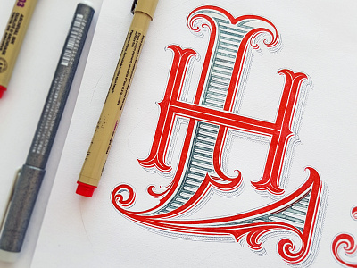 Hand Lettering calligraphy custom lettering hand lettering handlettering lettering type typography vintage
