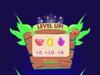 Level Up Popup