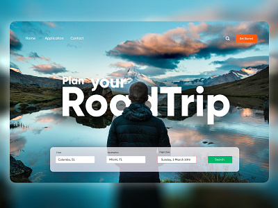 RoadTrip.info design roadtrip ui ux web