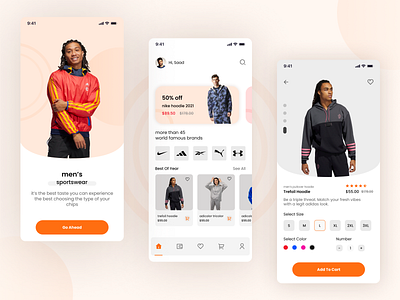 Sporty Fashion App