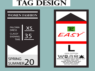 Product Tag Design