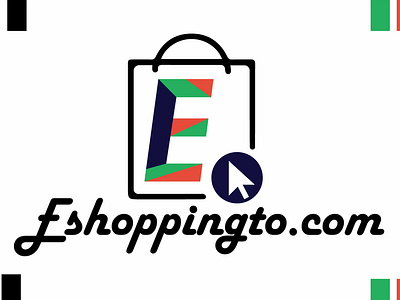 Eshopping logo Design design e shopping ecommerce icon logo logo 2019 music band logo new logo