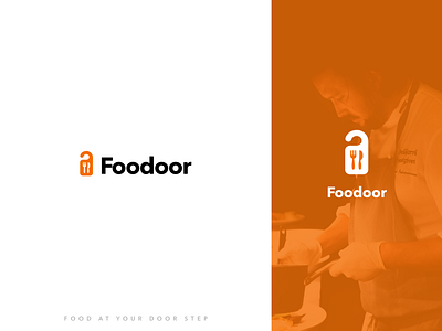 Logo Design [ Foodoor ] app ui brand design brand identity branding food food and drink food app illustraion logo design orders