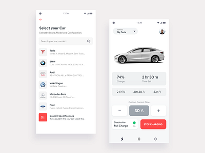 EV Charge Managment Application