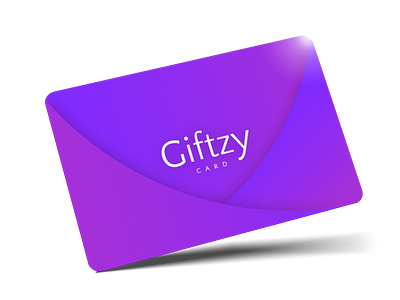 Giftzy Card branding egift card plastic card ui
