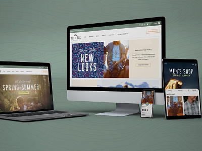 White Oak Outdoors Responsive Website