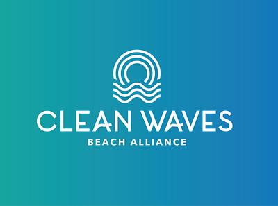 Clean Waves Logo Concept branding design graphic design logo logo design logo designer typography