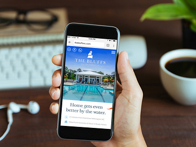 The Bluffs Mobile Homepage
