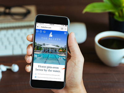 Bluffs Mobile branding copywriting design digital ux web