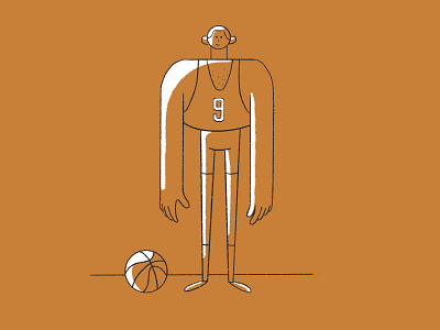 Basketball player character design