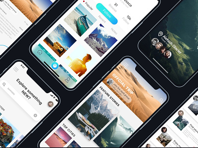 Mobile Travel App UI/UX