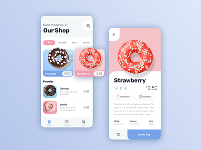 Donuts App Concept