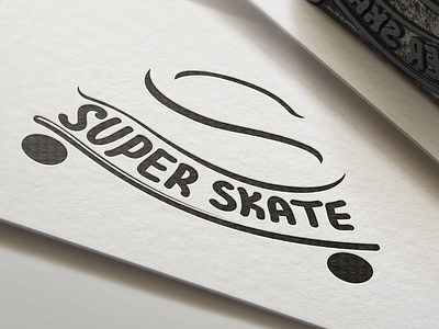 Logo for skateboard shop black branding lettering logo minimalism photoshop skate vector wacom