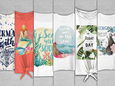 Woman-Summer t shirt design textile design woman woman t shirt