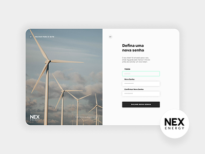 Consumer Area NEX Energy app design energy future ui ux