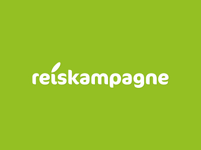 Logo for Reiskampagne branding food logo typography