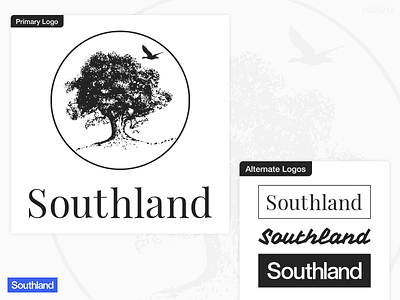 Southland Logo Touchup brand design brand identity clothing line logo design logodesign