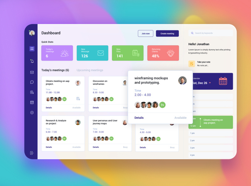 Dashboard by SujitK2 on Dribbble