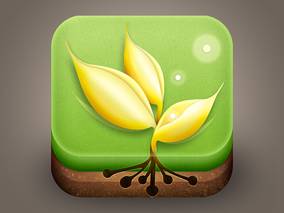 wheat knowledge icon app earth grass icon ios iphone knowledge phoebe plant ui wheat
