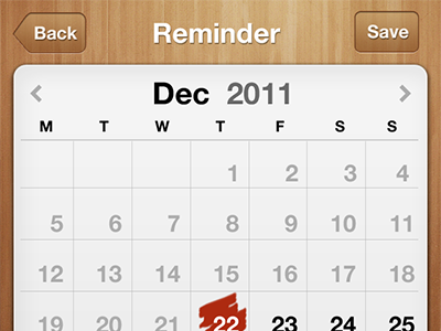 EasyDo Calendar app calendar easydo interface ios ui