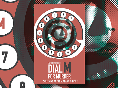 Dial M For Murder Thumb design hitchcock poster