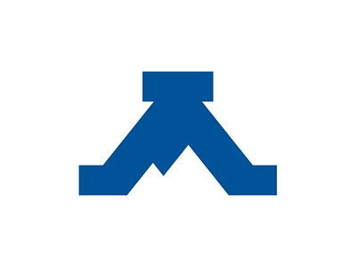 UNC Asheville A Logo Concept a asheville bulldog college logo mountain north carolina university