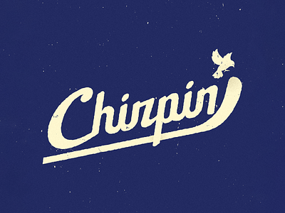 Chirpin Podcast bird branding hockey ice hockey logo podcast script